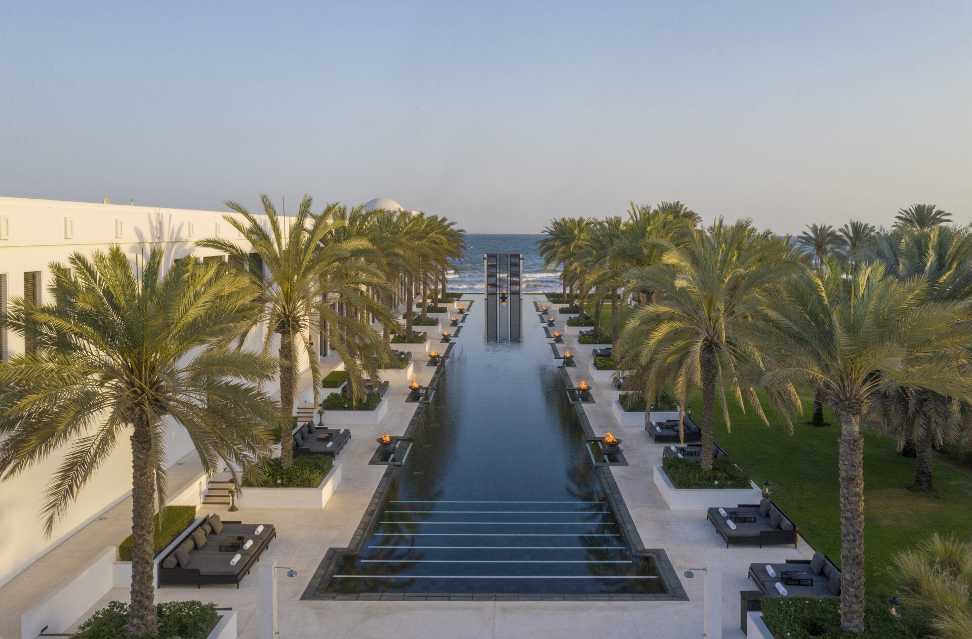 The Chedi Muscat The Long Pool The Chedi Muscat The Long Pool